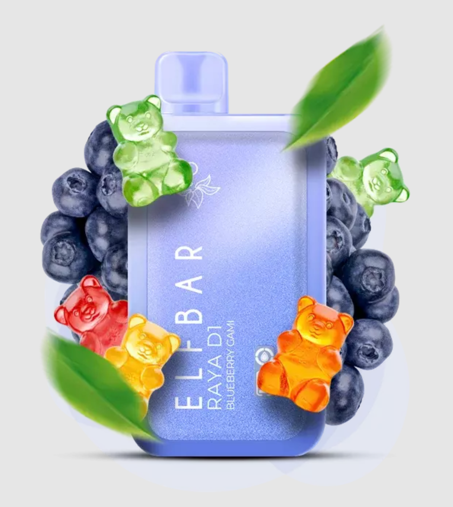 Elf Bar Raya D1 13000 Puff Blueberry Gami
