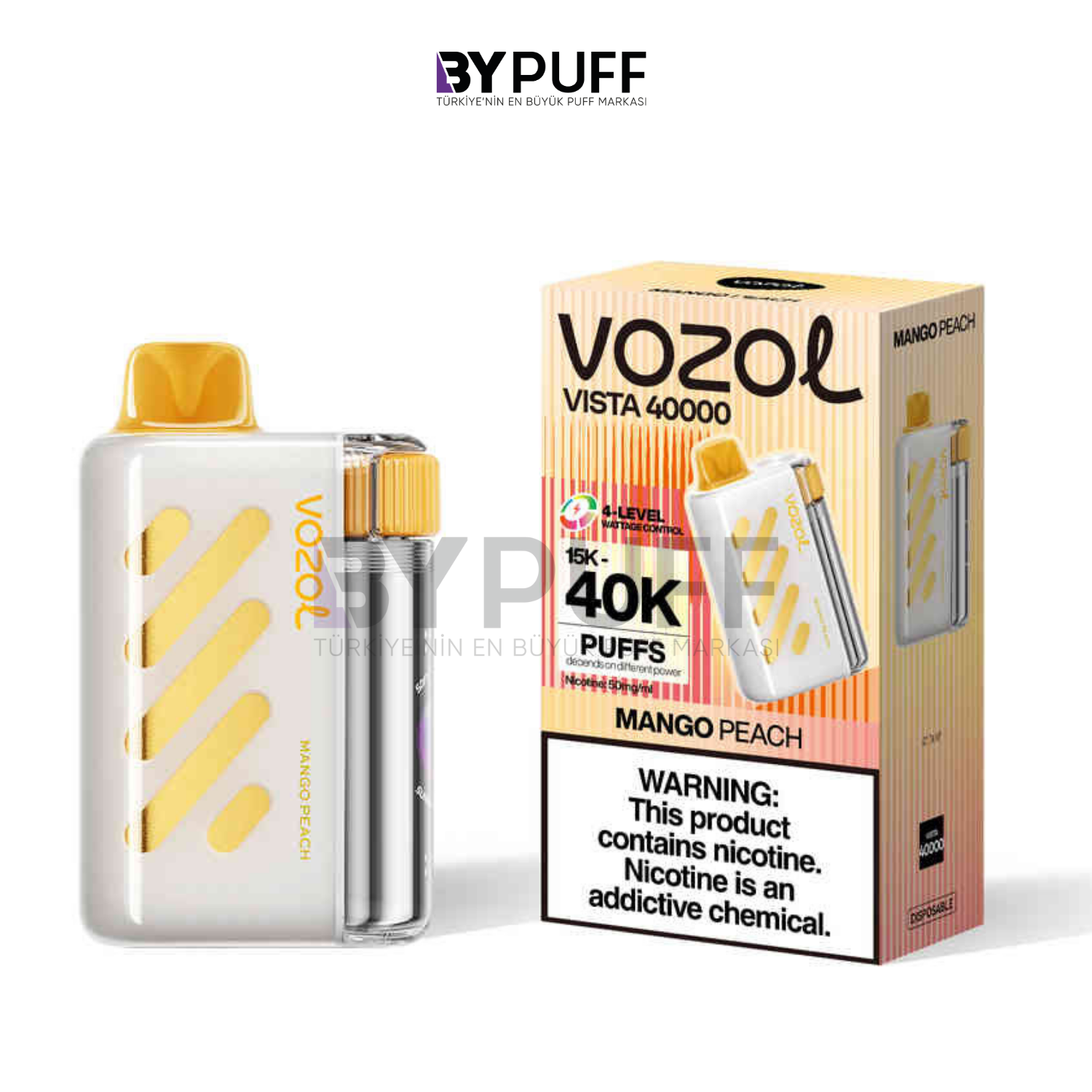 Vozol Vista 40000 Mango Peach