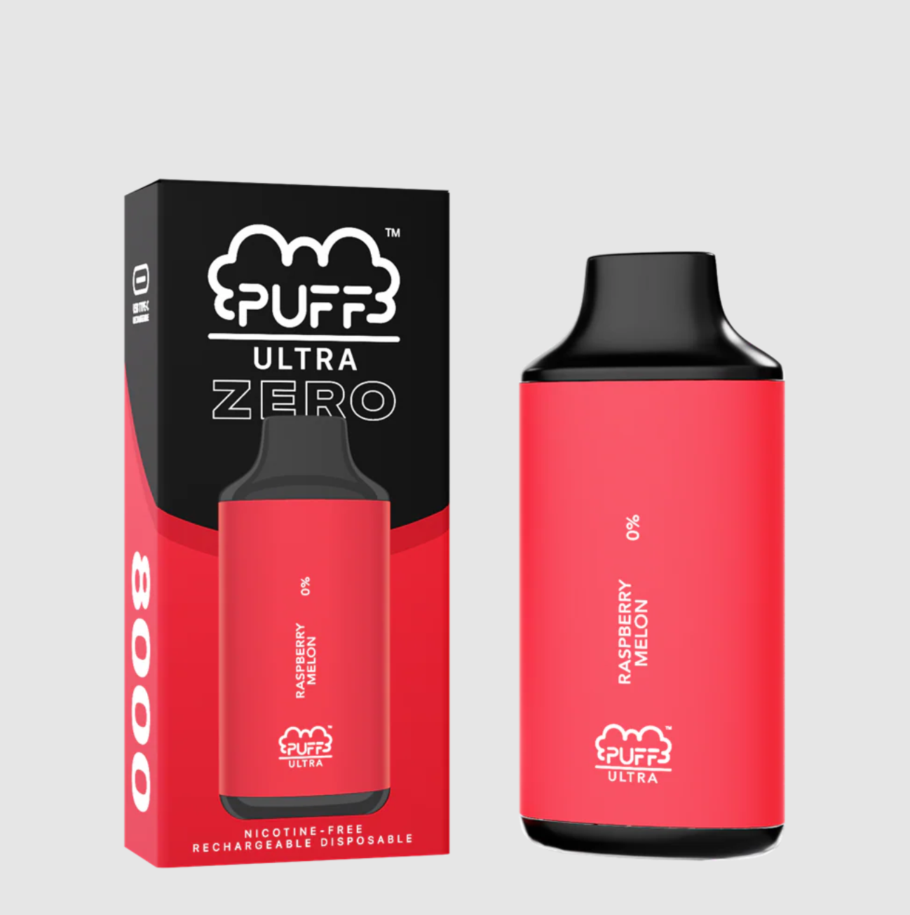 Puff Ultra ZERO Raspberry Melon