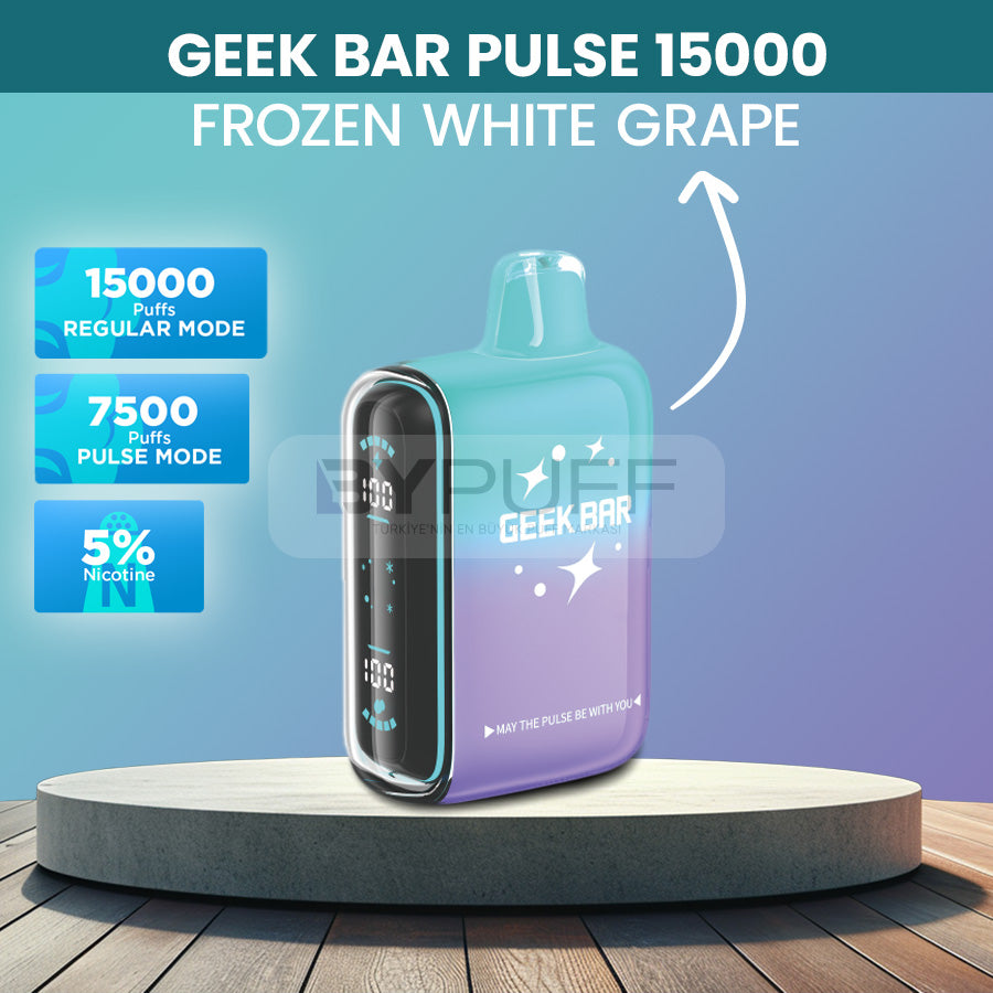 Geek Bar Pulse 15000 Frozen White Grape