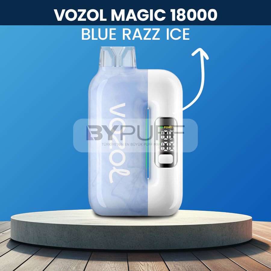 Vozol Magic 18000 Blue Razz Ice