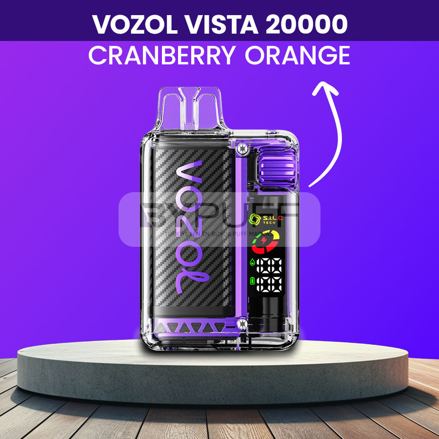 Vozol Vista 20000 Cranberry Orange
